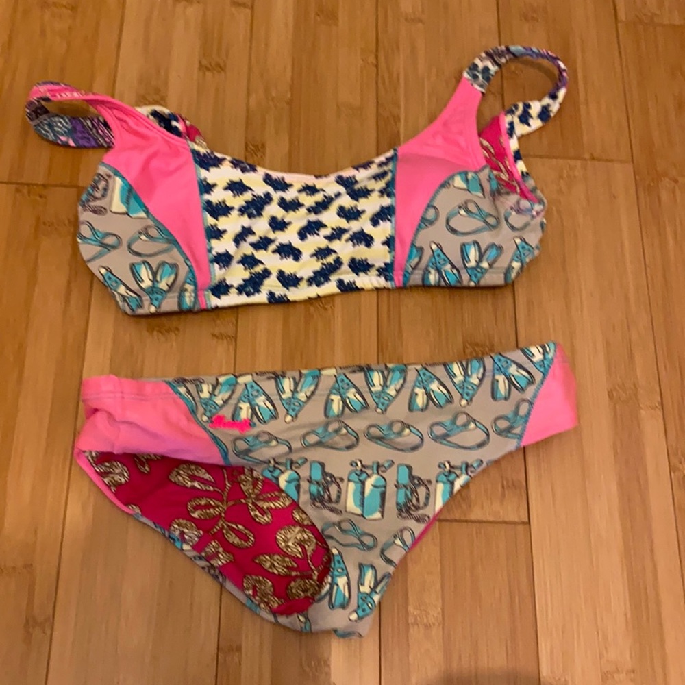 Lot of 2 Maaji bikinis plus extra bottoms